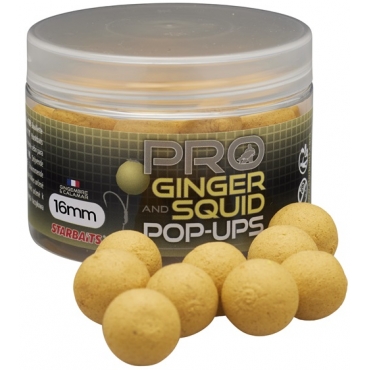 Starbaits Ginger Squid Pop-Up 16mm 50g